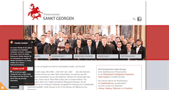 Desktop Screenshot of priesterseminar-sankt-georgen.de